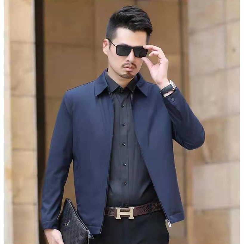 Jaket Jas Pria Kantoran Elegan Pria Casual Semi Jas Formal