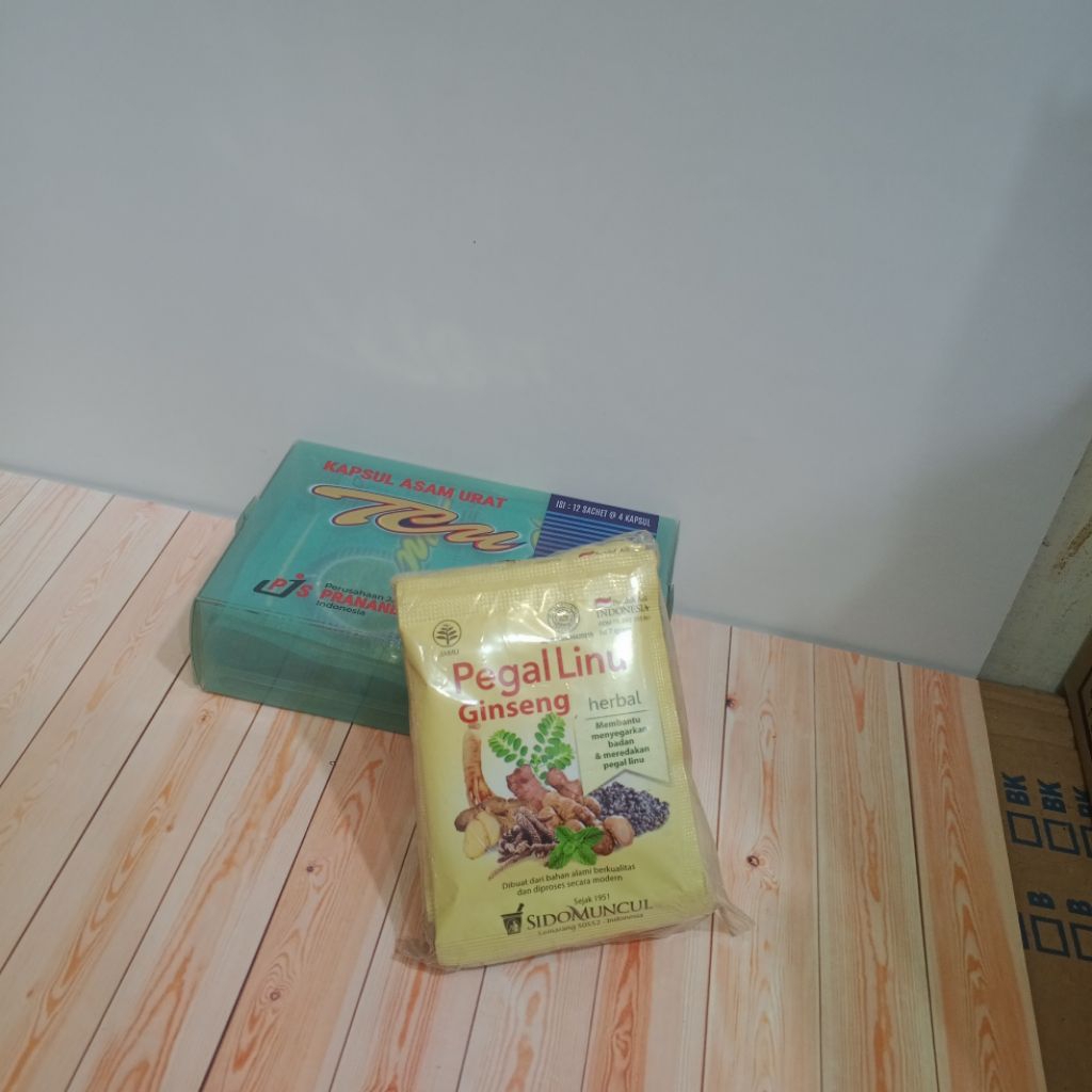 

COD jamu pegal linu/asam urat tcu