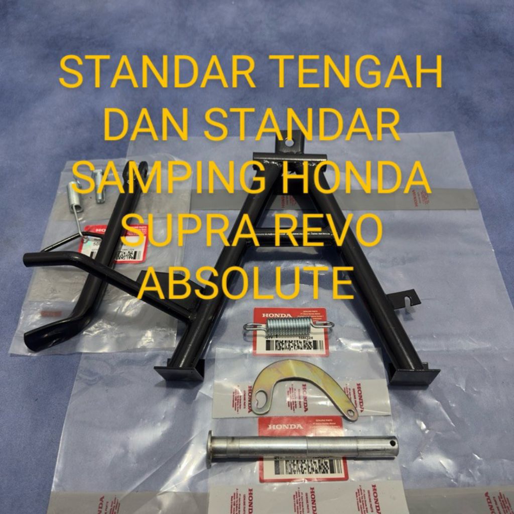 paket komplit standar tengah + standar samping  lengkap Revo absolute KWB