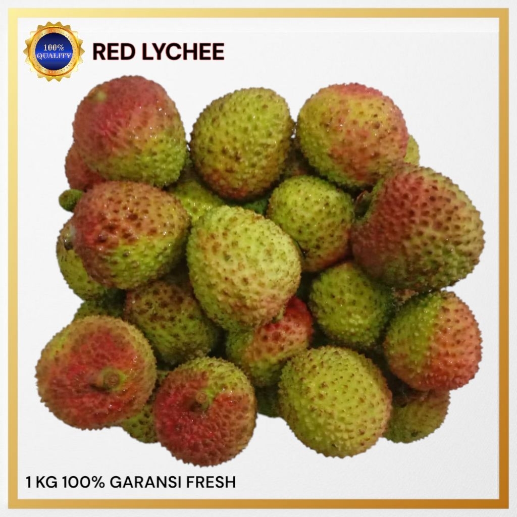 

Buah Lychee / Leci China / Fresh Manis / 1KG / Zia Buah