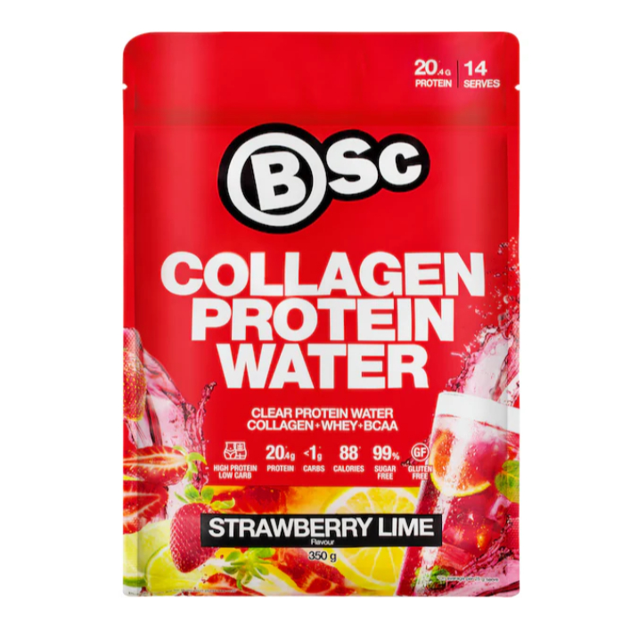 

BSC Collagen Protein Water Strawberry Lime 350g