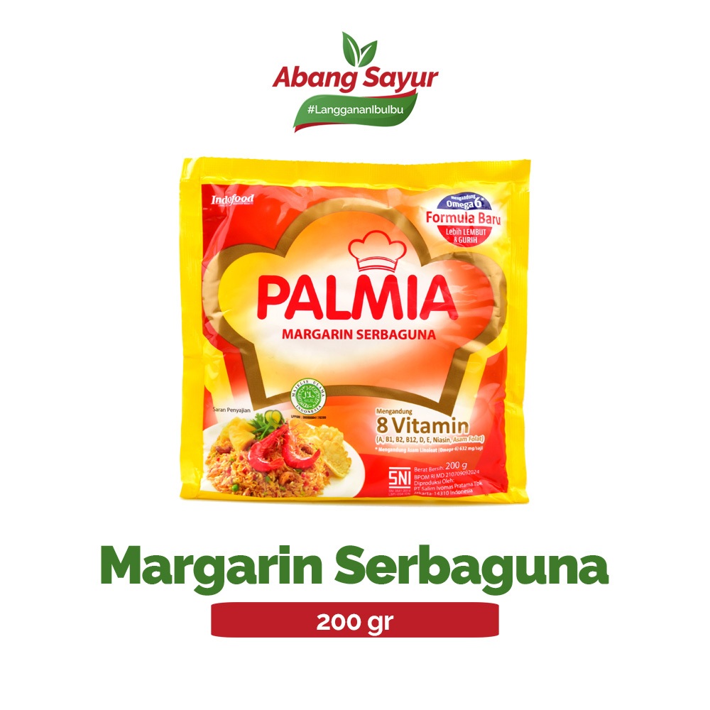 

Palmia Margarin Serbaguna 200gr – Gurih Wangi untuk Kue, Roti, Masakan