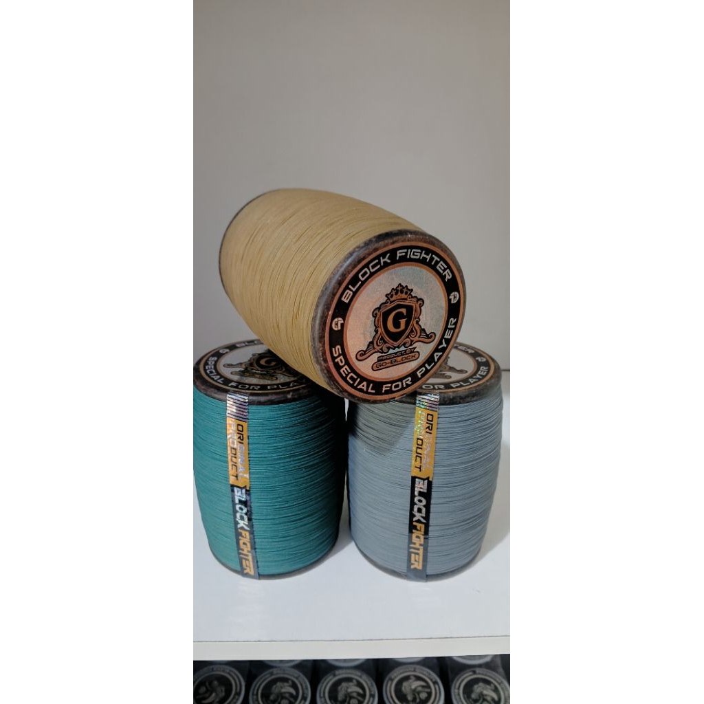 GELASAN MATOT BLOCK FIGHTER FOR PLAYER 6000 YARD, SENAR MATI TOTAL SUPER TAJAM, SENAR MATOT SPECIAL 