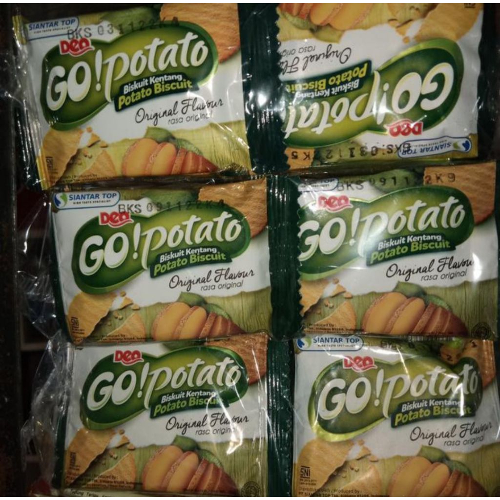 

Gopotato Biskuit Kentang 20pcs