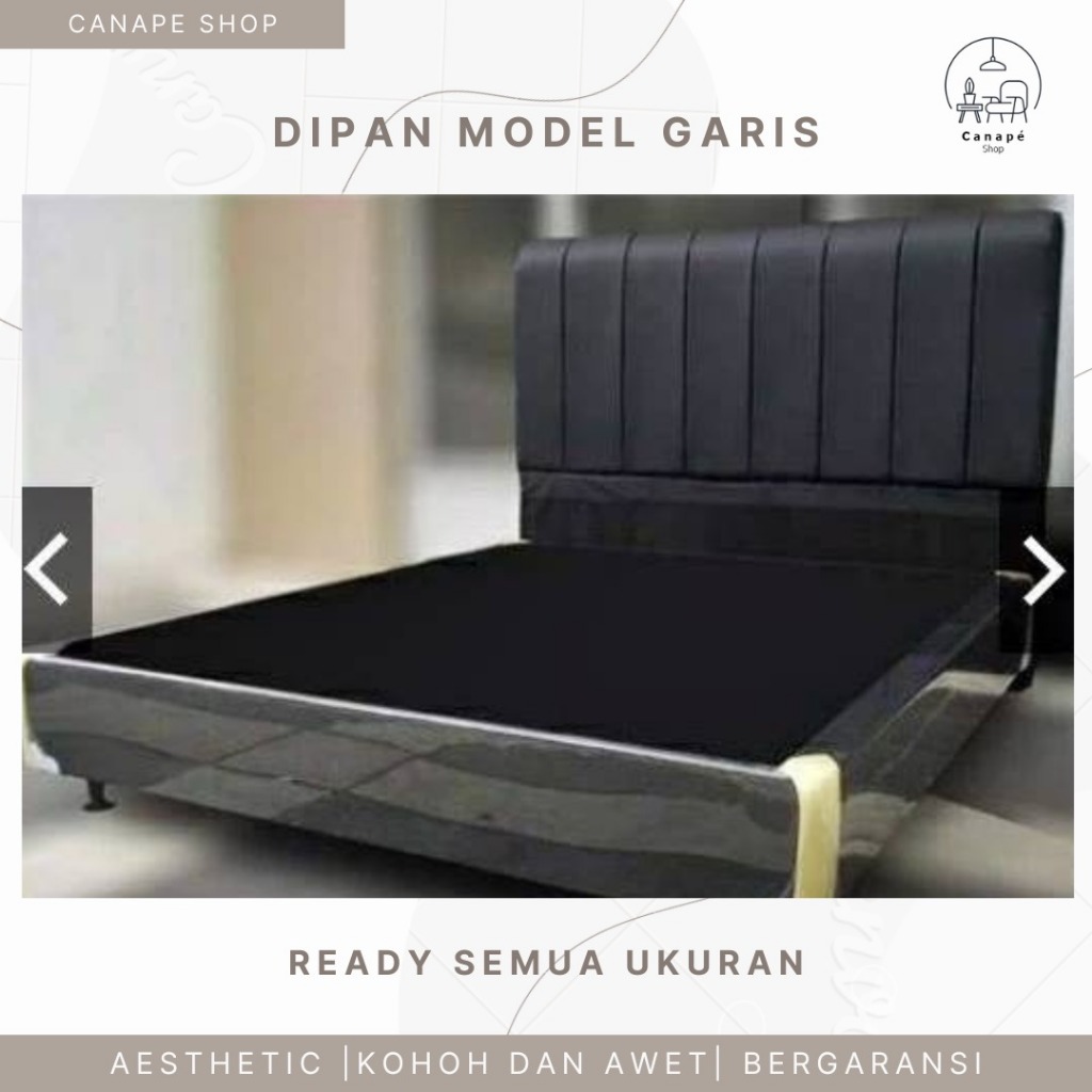 Dipan Tempat Tidur Sandaran Divan Modern Minimalis Ranjang Kasur Gratis Ongkir Bandung Cimahi