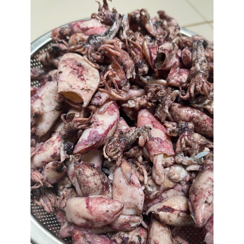 cumi asin baby/asin cumi/cumi asin segar/cumi asin fresh 100gram