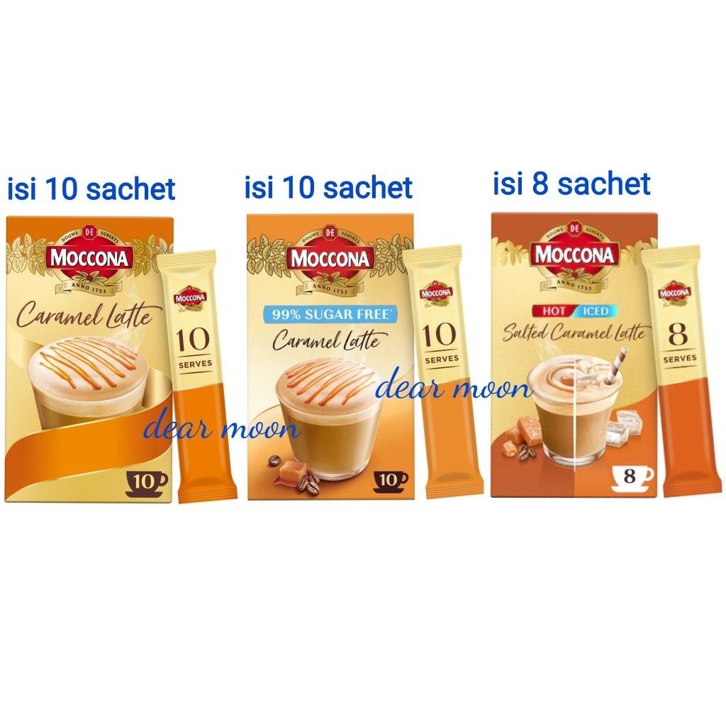 

Moccona Coffee Caramel Latte / Moccona Salted Caramel Latte READY STOCK