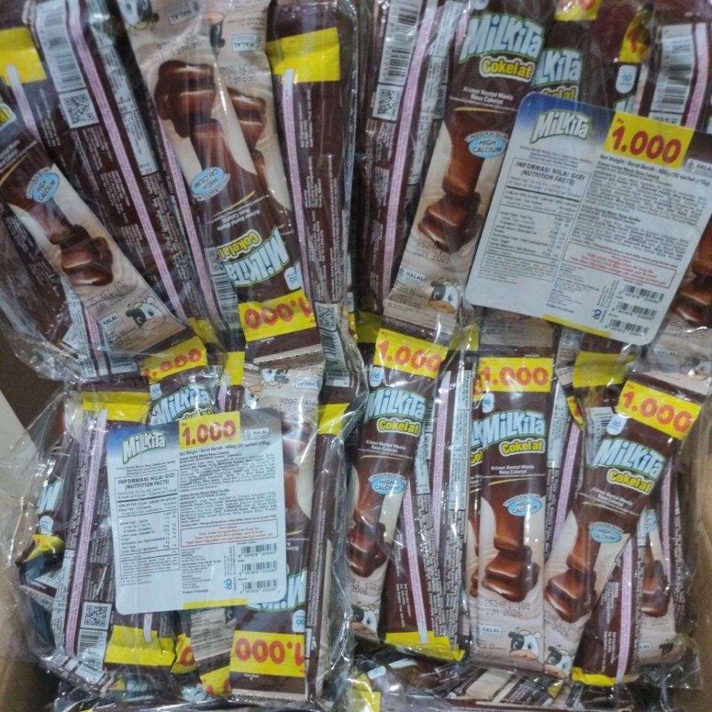 

Milkita coklat pasta✓ 30pcs ✓ pack