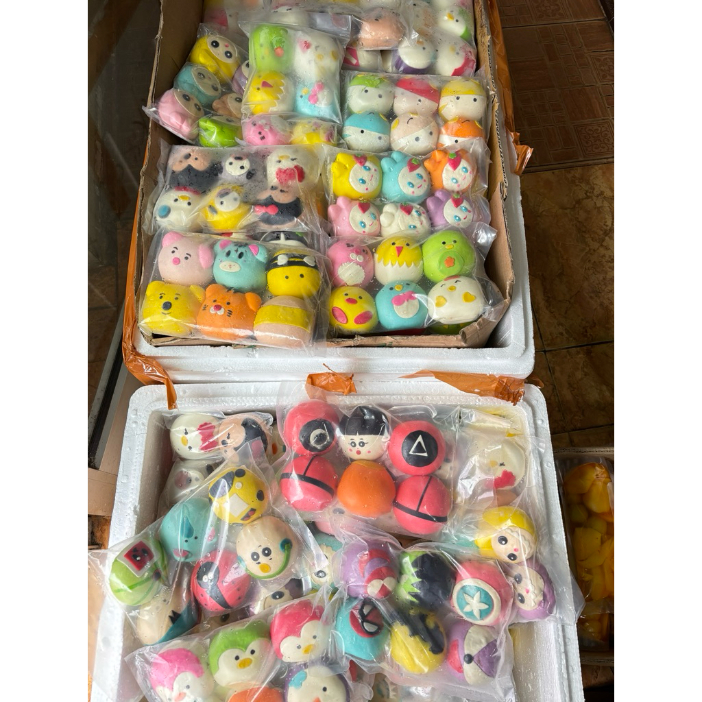 bakpao karakter lucu-lucu