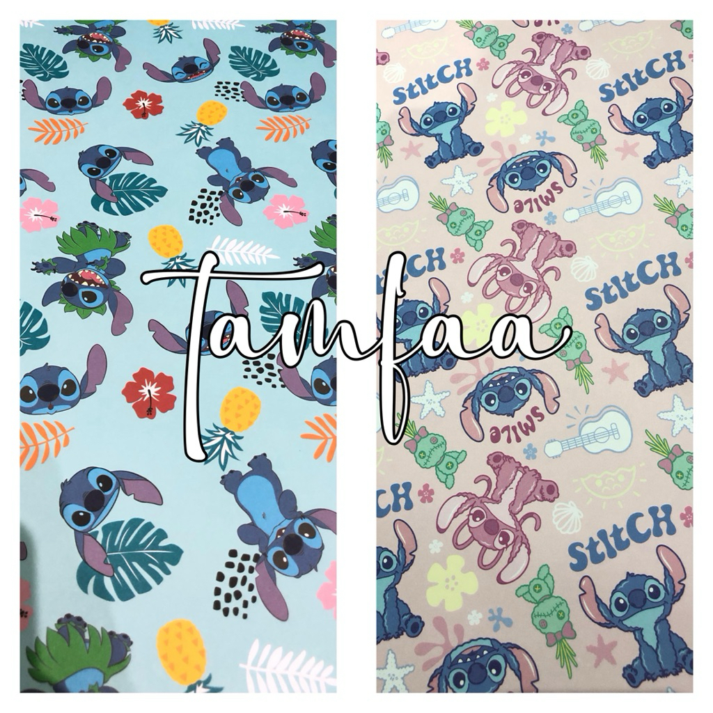 

KERTAS KADO SANSAN WAWA SANWA MOTIF STICH