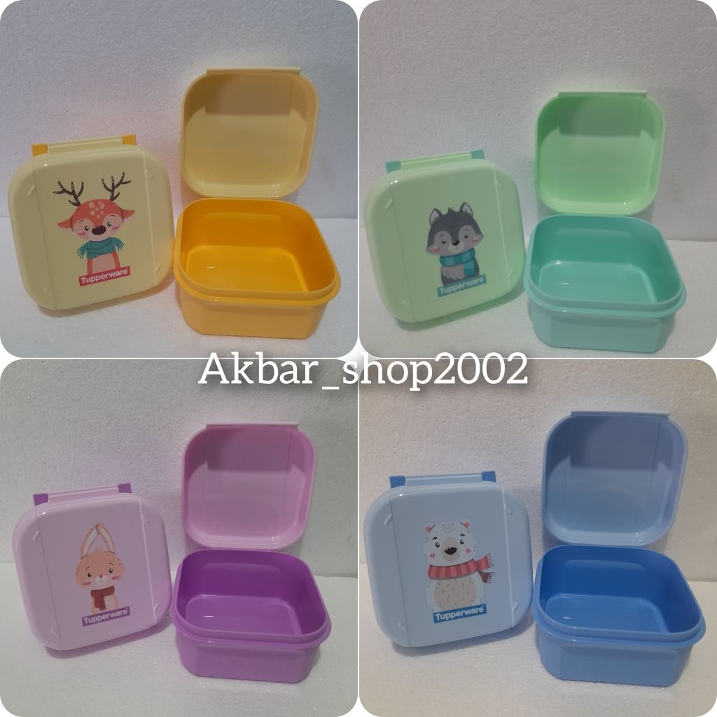 Tupperware mini signature line 1pcs kotak bekal