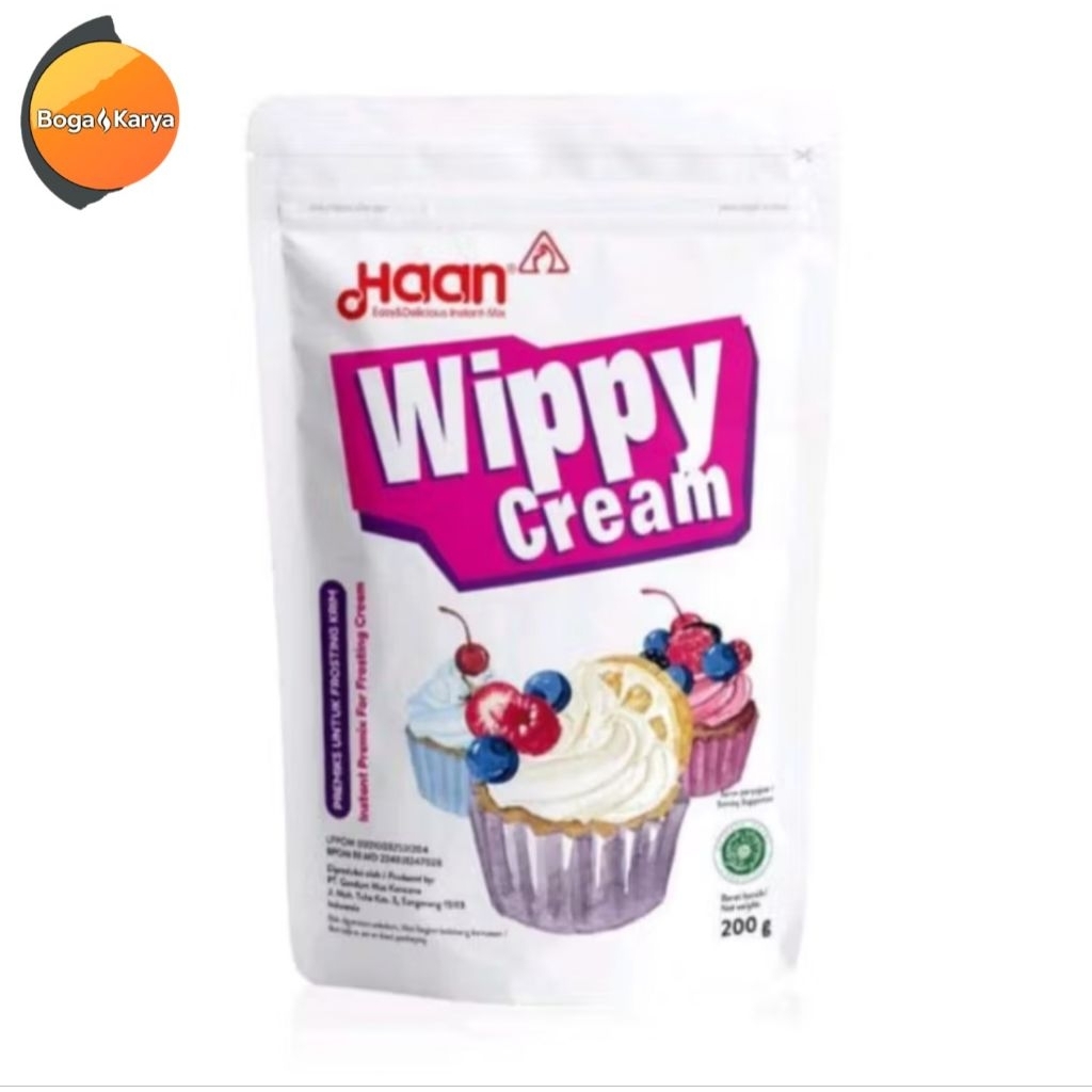 

Haan wippy cream 200 gram