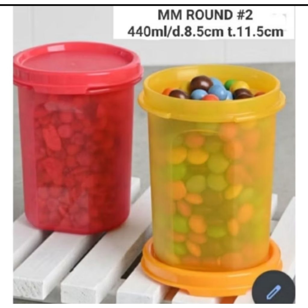 Toples MM round Tupperware