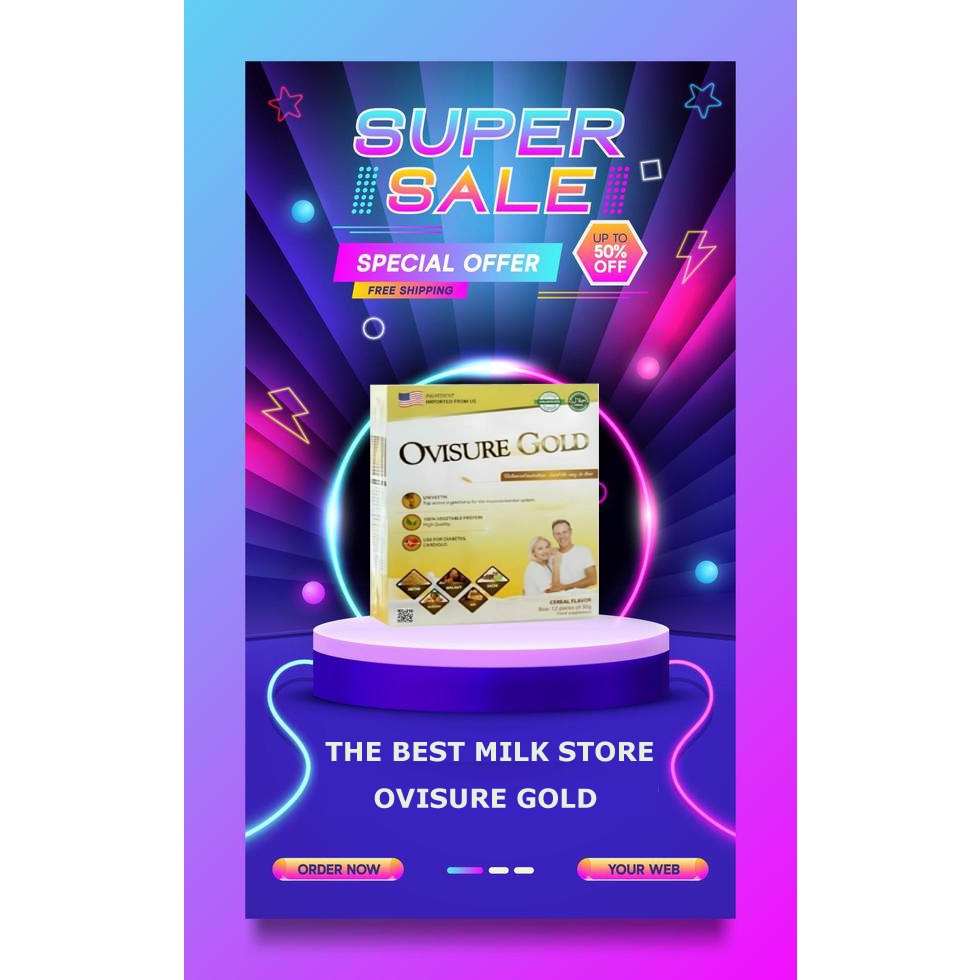 

Susu Ovisure Gold Untuk Tulang dan Sendi