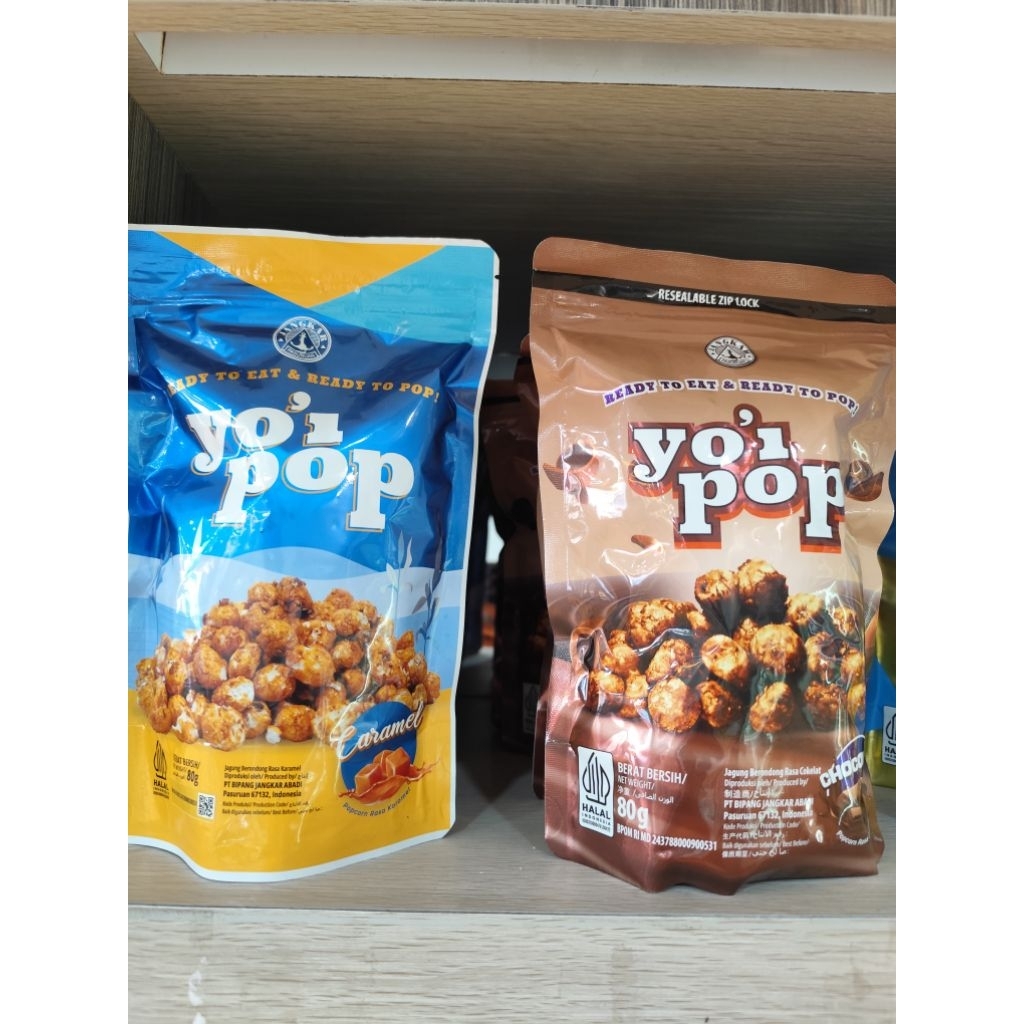 

Yo'i Popcorn 80gram (Caramel & Cho)