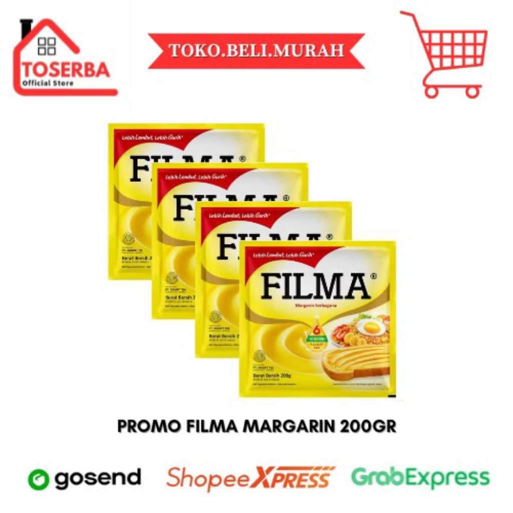 

[READY STOCK] PROMO Filma Margarin 200 GR