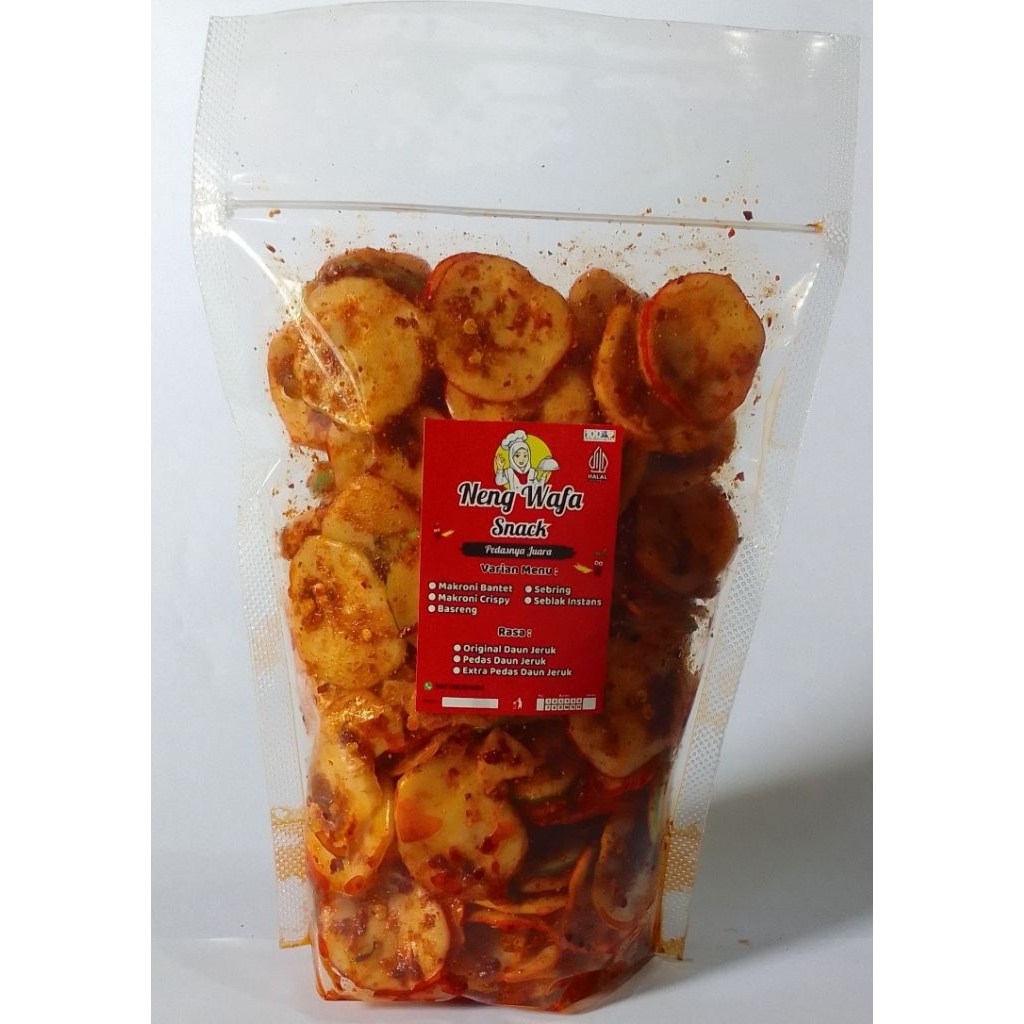 

KERUPUK SEBLAK PEDAS 250gr