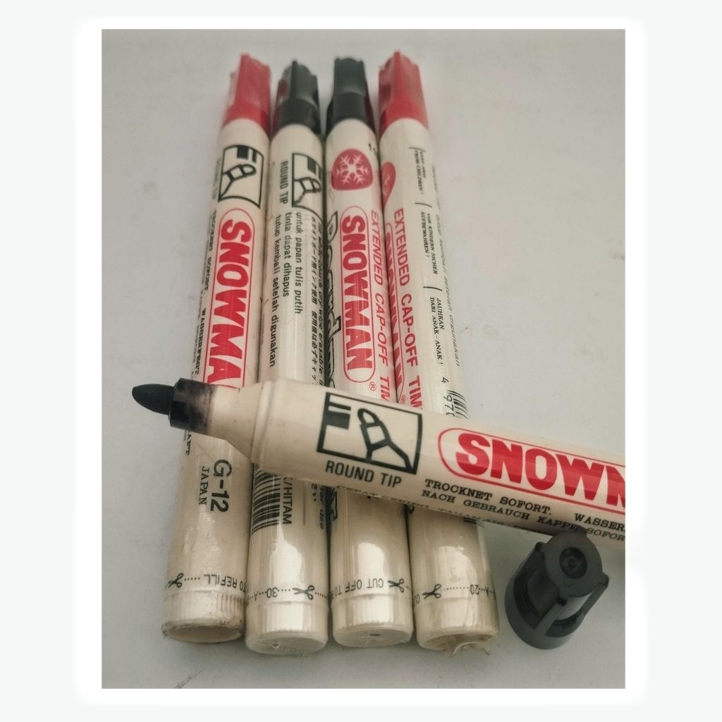 SNOWMAN BOARDMARKER/ SPIDOL BESAR SNOWMAN/ SNOWMAN SPIDOL