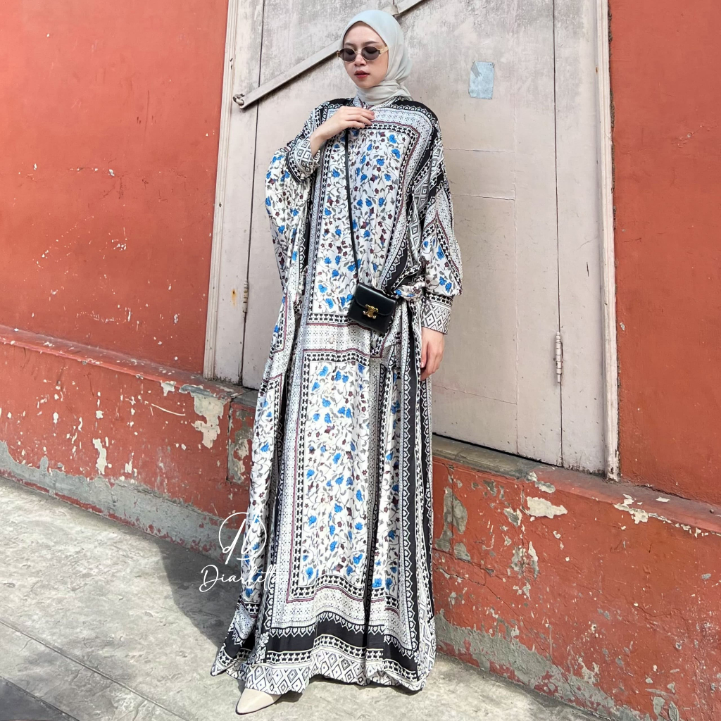 Dress Etnik Wanita Dress Rayon Ranayma Etnik Maxi