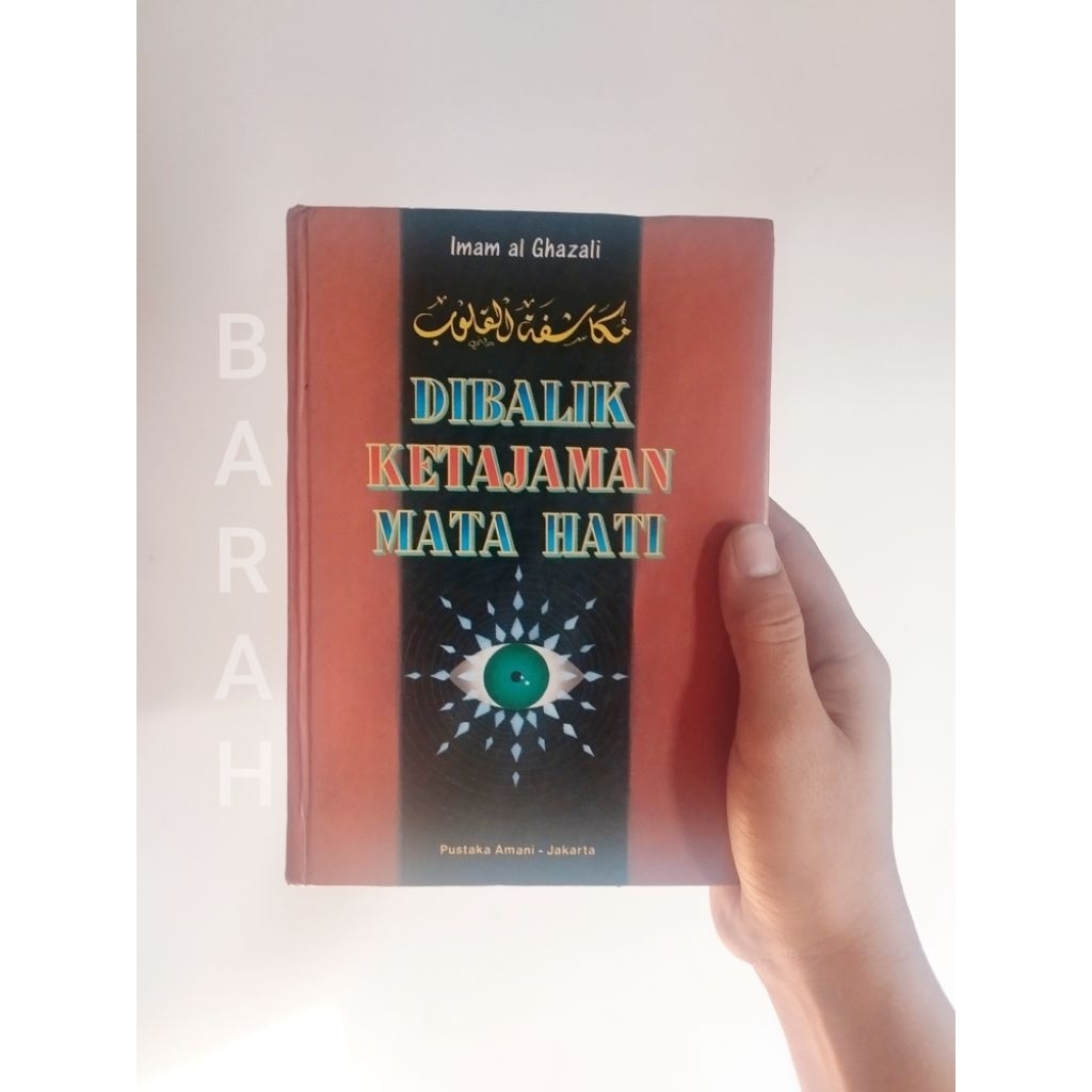 Buku Imam Al Ghazali, Di Balik Ketajaman Mata Hati. Original Lawas 1997