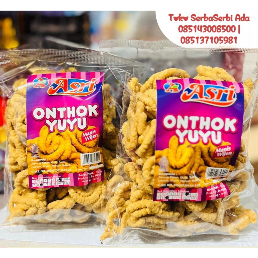 

KUE ONTHOK YUYU 200GR
