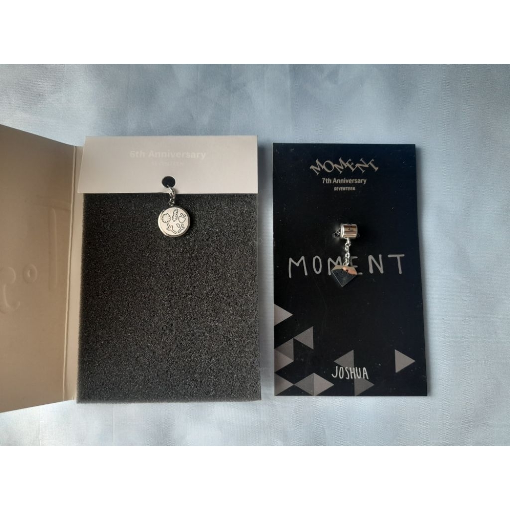 seventeen joshua charm pendant 6th 7th anniversary official md merch celebration moment bracelet ann
