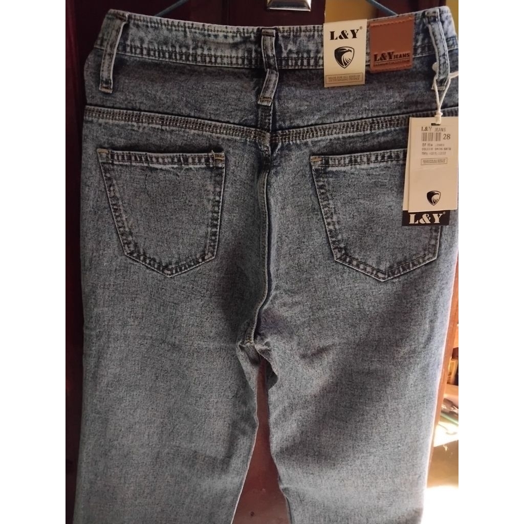 HIGHWAIST KULOT JEANS L&Y UK 28