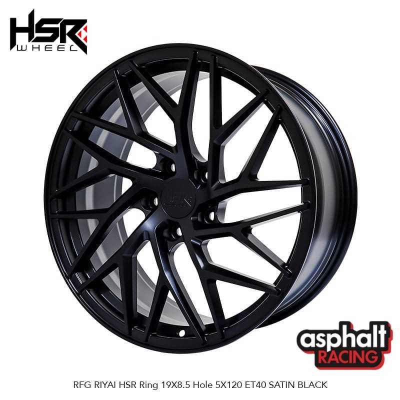 Velg Mobil Hsr RFG Riyai Ring 19 Pcd 5x120 Untuk Bmw Byd Crv Hybrid Lebar 8,5