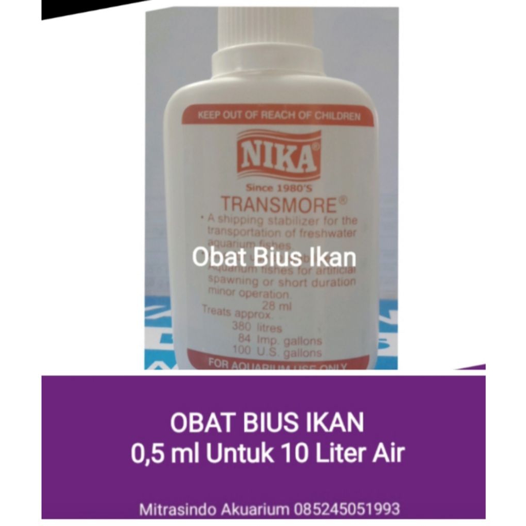 NICA Transmore Obat Bius Ikan