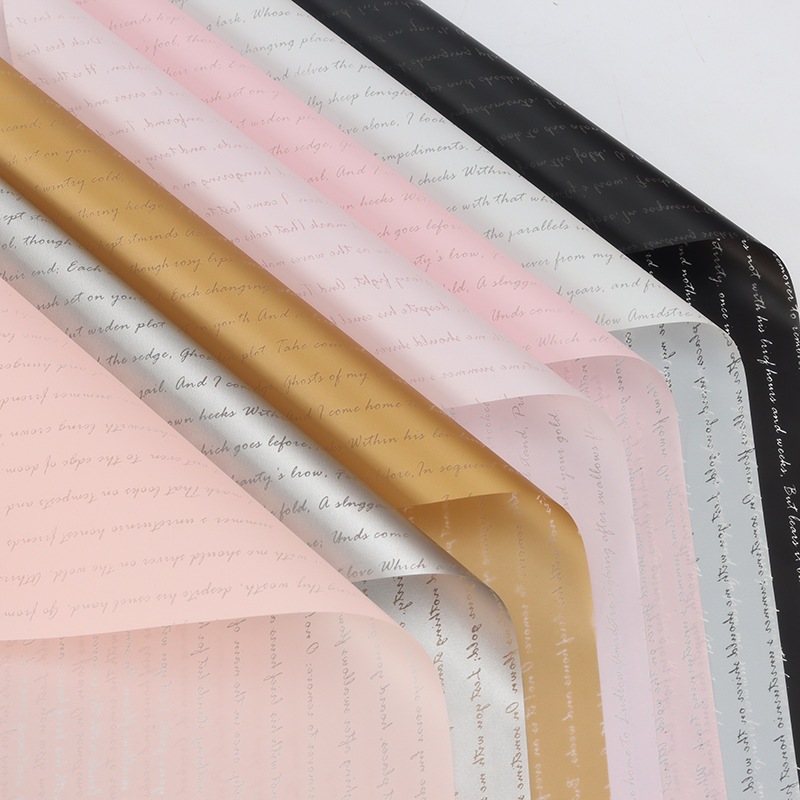 

Kertas Flower Wrapping Cellophane Ecer Kertas Buket Bunga Bouquet KB6076