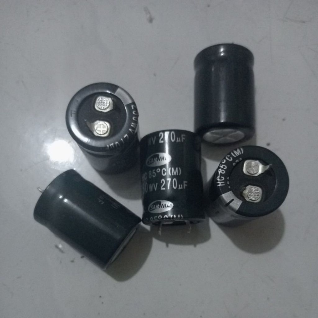 Elco cabutan merek samwha 270uf 250V
