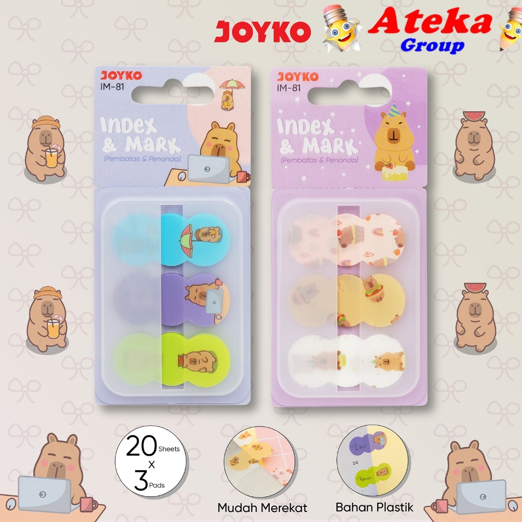 

[1 PCS] JOYKO Index Mark Penanda Pembatas IM-81 Plastik