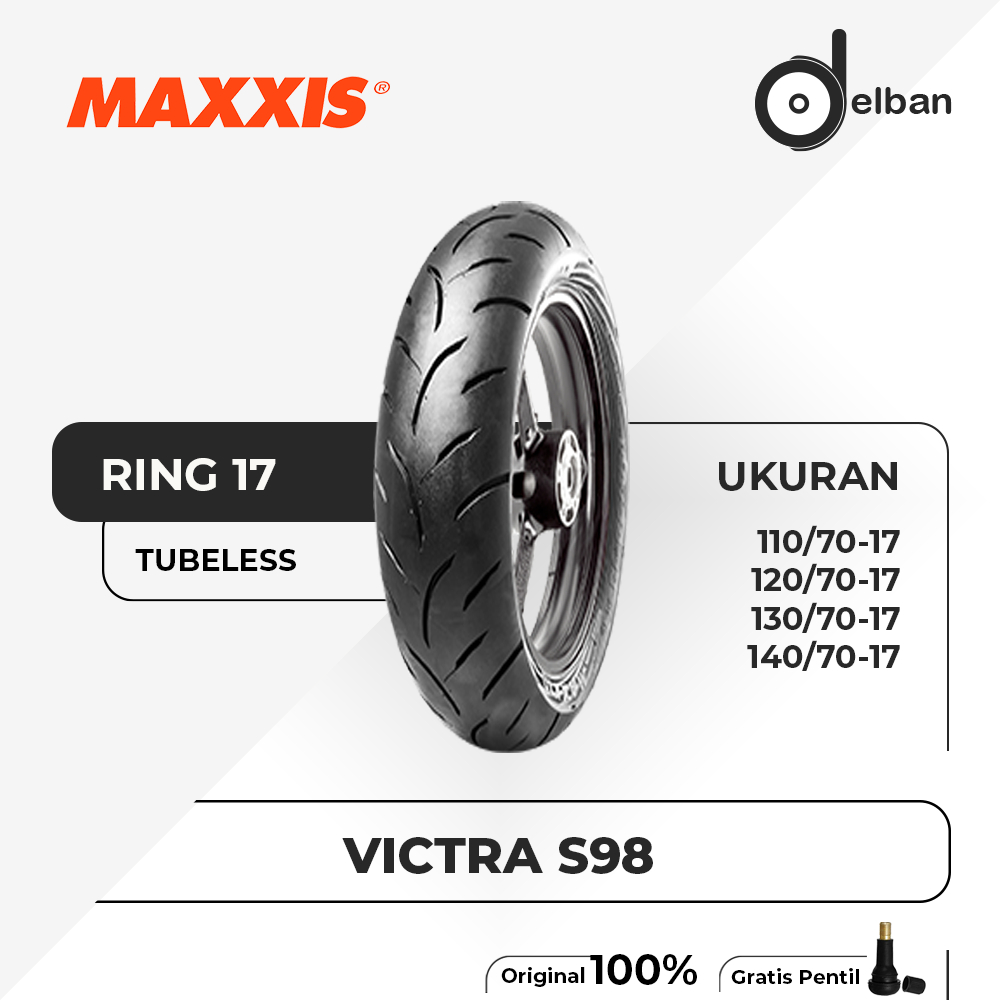 BAN MOTOR MOGE MAXXIS VICTRA RING 17 TUBLES DEPAN BELAKANG SEPASANG MOGE R15 R25 CB150R CBR150