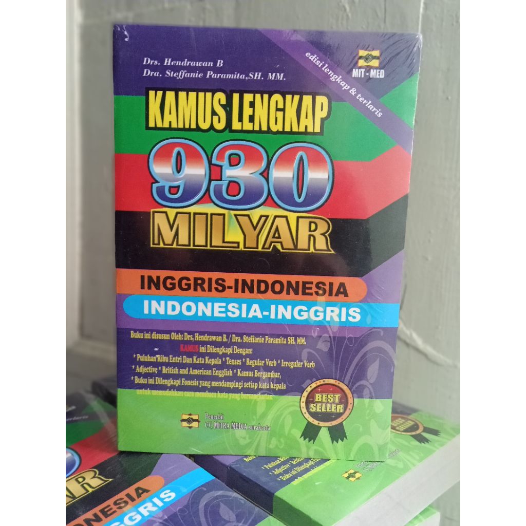 kamus lengkap bahasa Inggris Indonesia besar