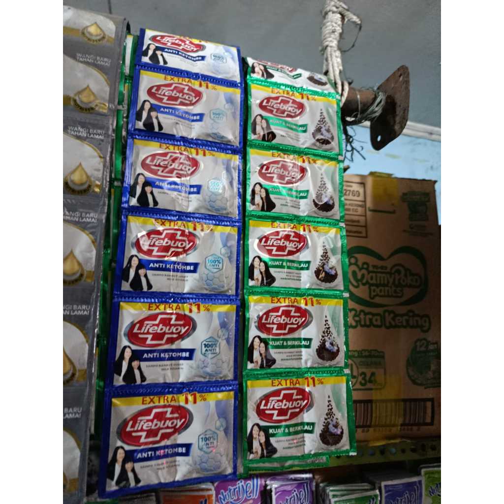 Lifebuoy Shampoo Sachet Renceng ( 12 Sachet )