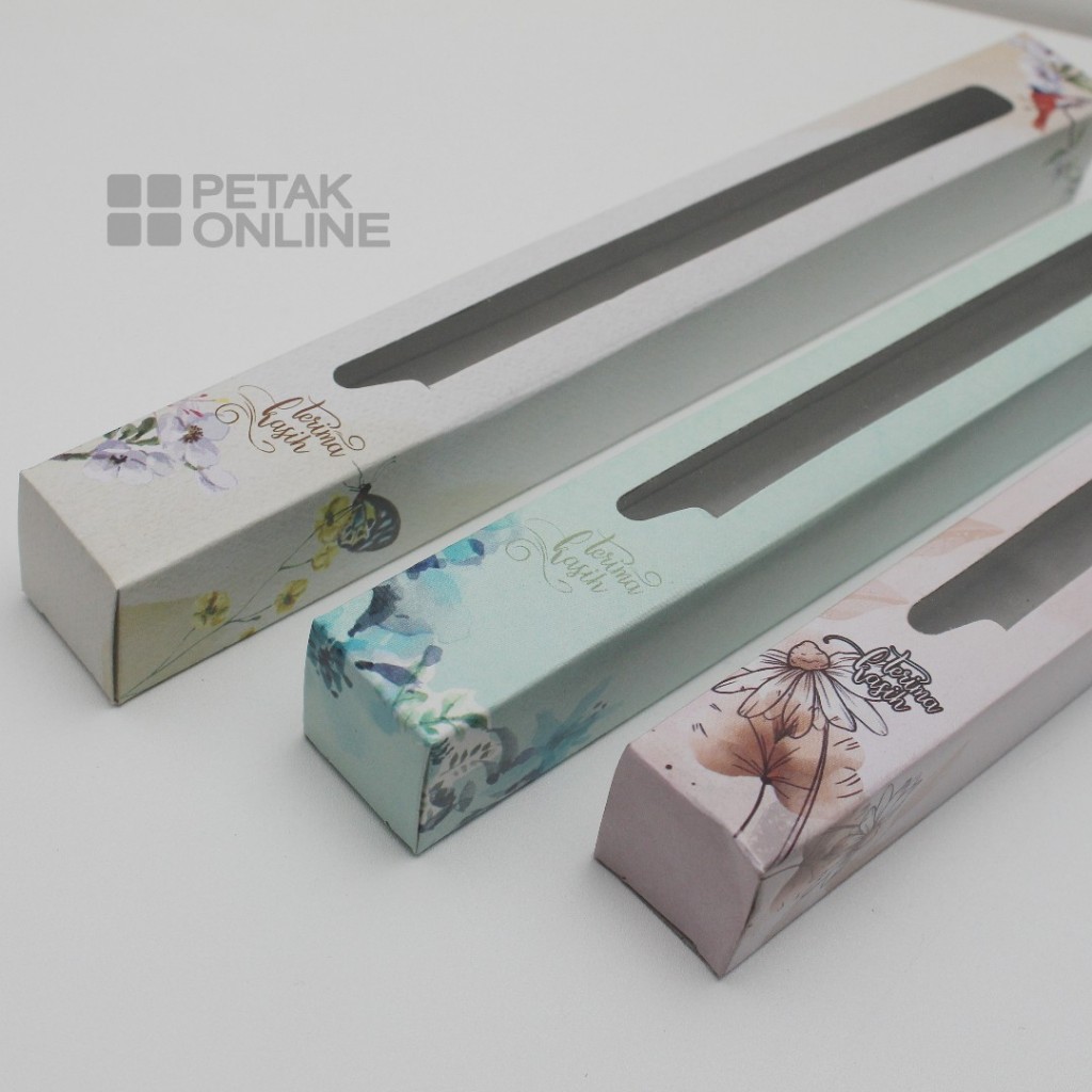 

50 Pcs Box Kemasan Kipas 24 x 2,8 Cm