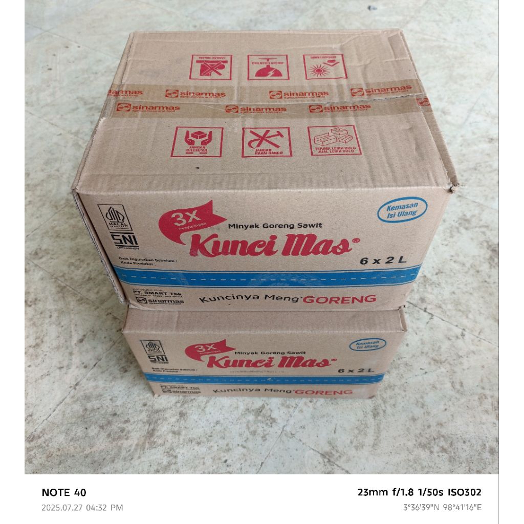 

(PROMO) KUNCI MAS ~ MINYAK GORENG 2 KARTON (12BKS)