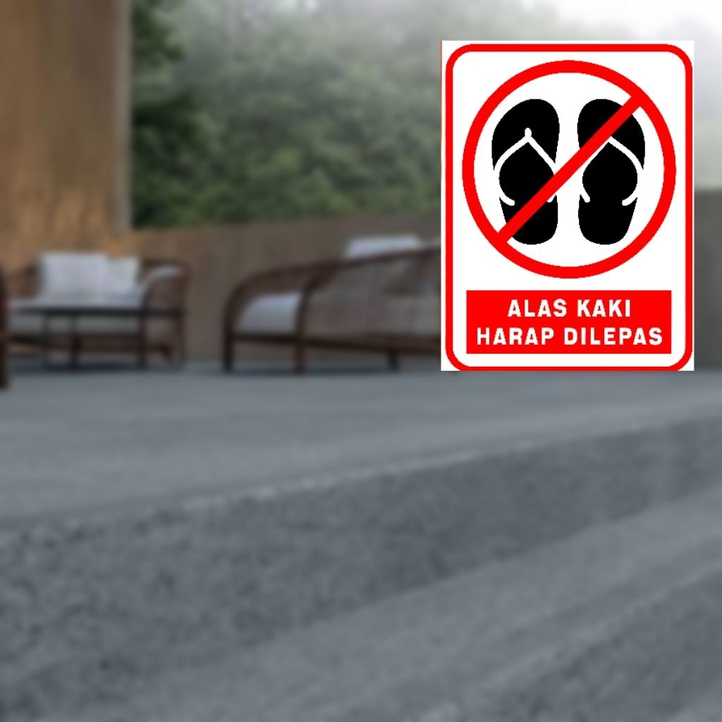 

STIKER ALAS KAKI HARAP DILEPAS - STICKER LABEL