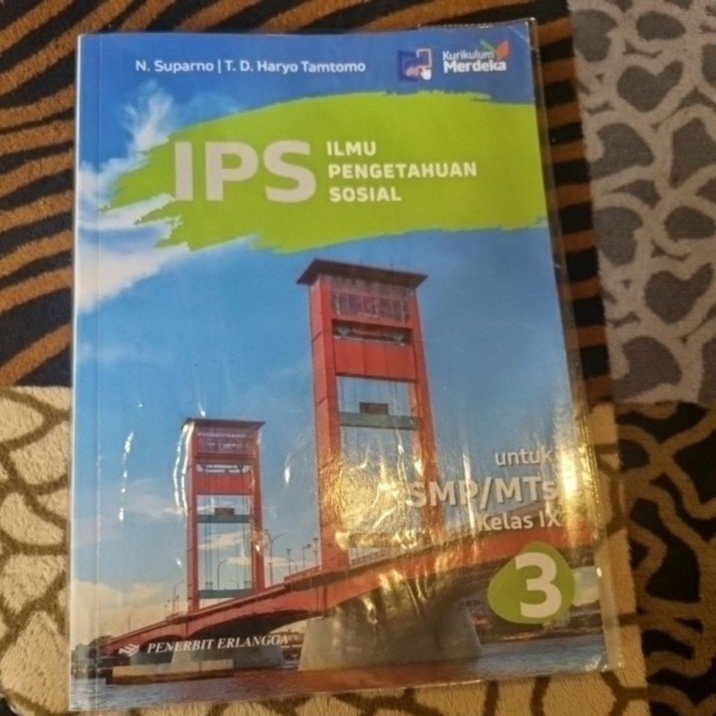 Buku paket IPS kelas 9 penerbit erlangga