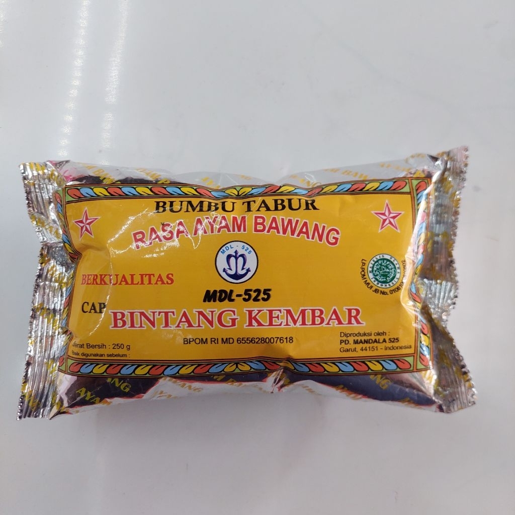 

BUMBU ATOM BINTANG KEMBAR 250G/BUMBU TABUR/BUMBU SERBAGUNA/COD