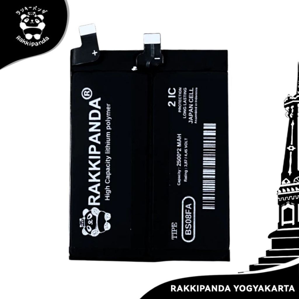Baterai HP Rakkipanda BS08FA Black Shark 4 / Black Shark 4 Pro Batre Bergaransi
