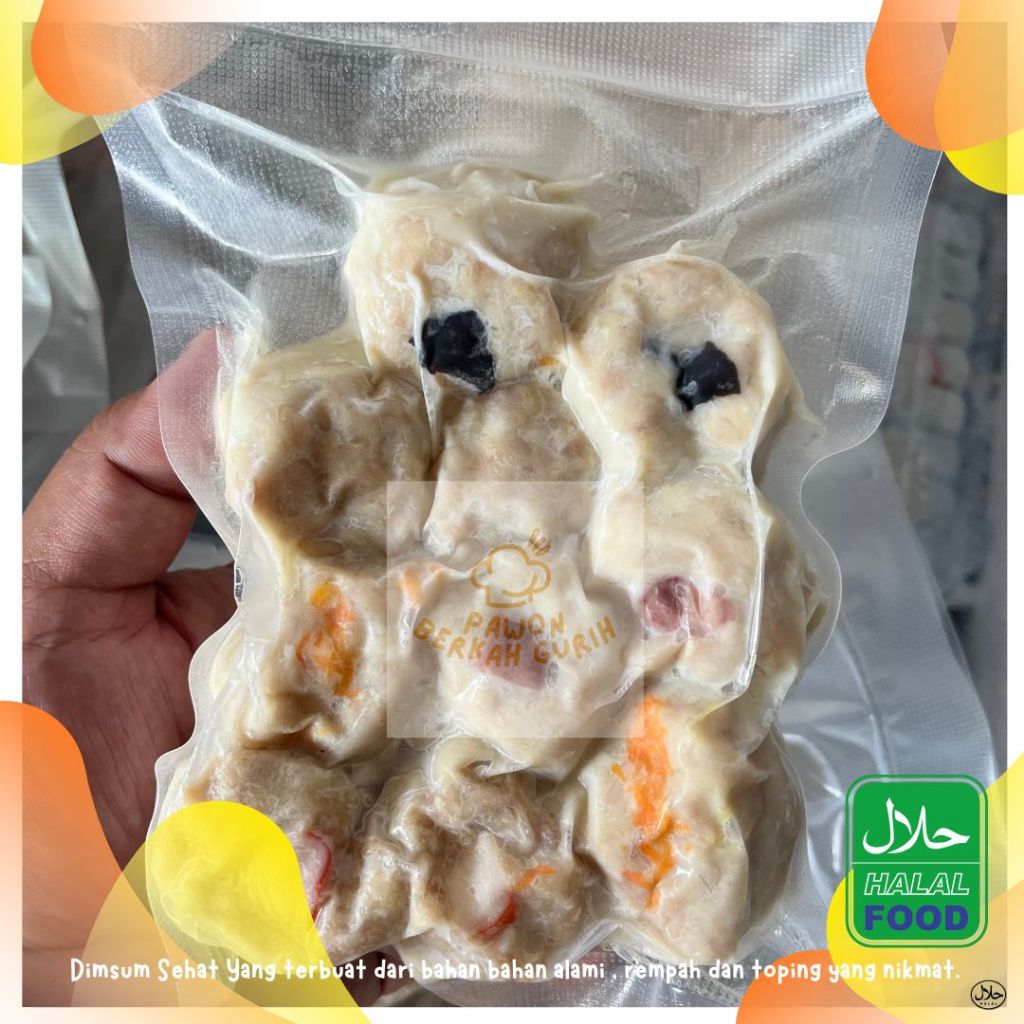 

DIMSUM CERIA ISI 10 PCS / DIMSUM BOLEKAKA / HALAL