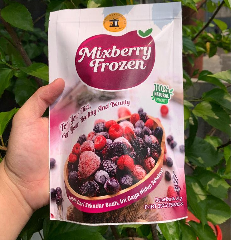 

Mixberry Frozen 400gr | Buah Beku Premium untuk Diet & Smoothie | 100% Natural | Buah Mixberry Frozen 500gr – Blueberry, Strawberry, Blackberry, Raspberry | Untuk Diet & Kulit Sehat