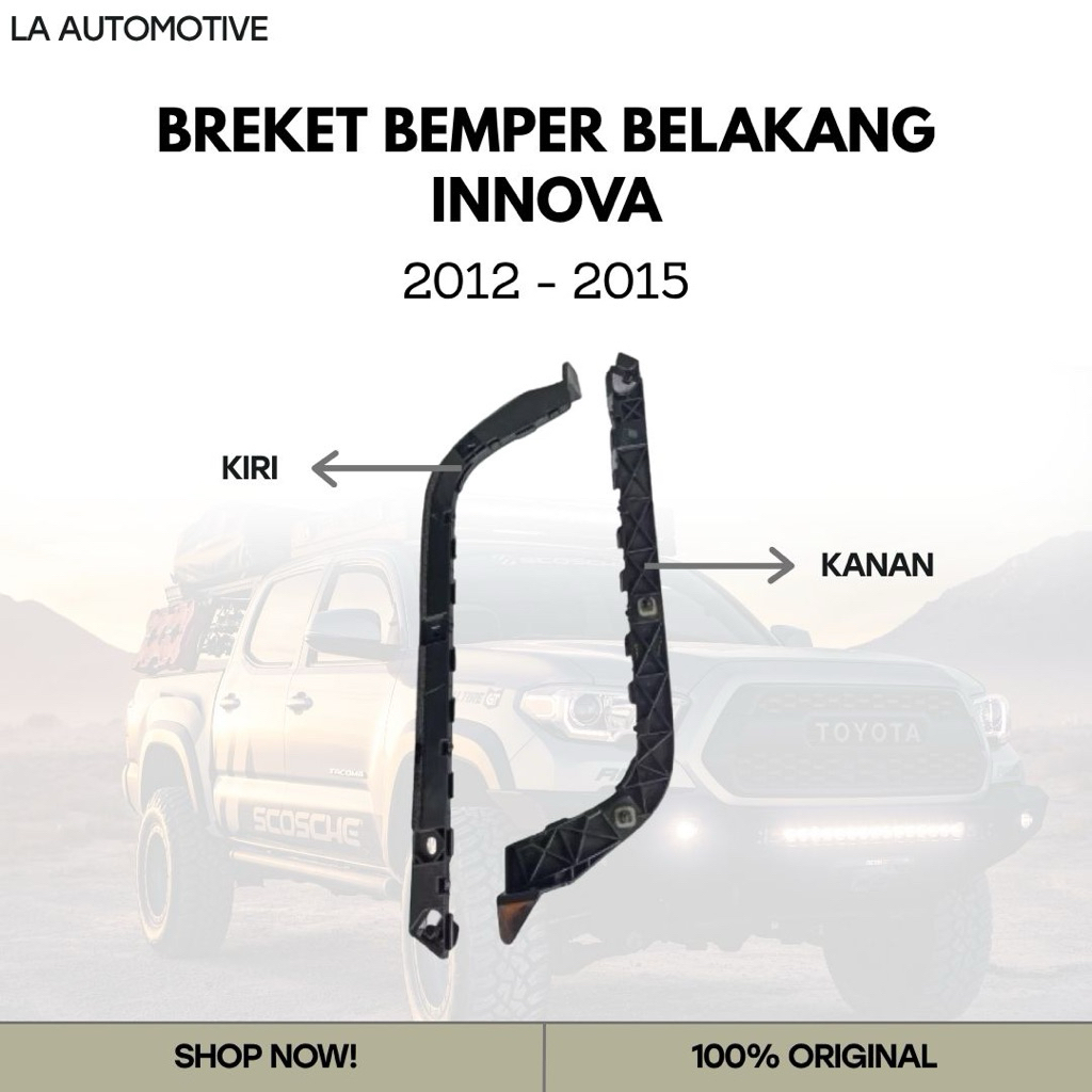 BREKET BEMPER BELAKANG INNOVA 2012-2015