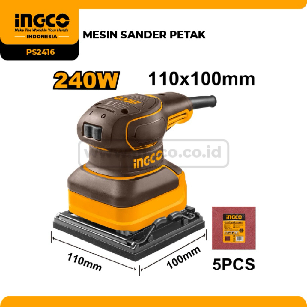 MESIN SANDER PETAK PS2416 INGCO