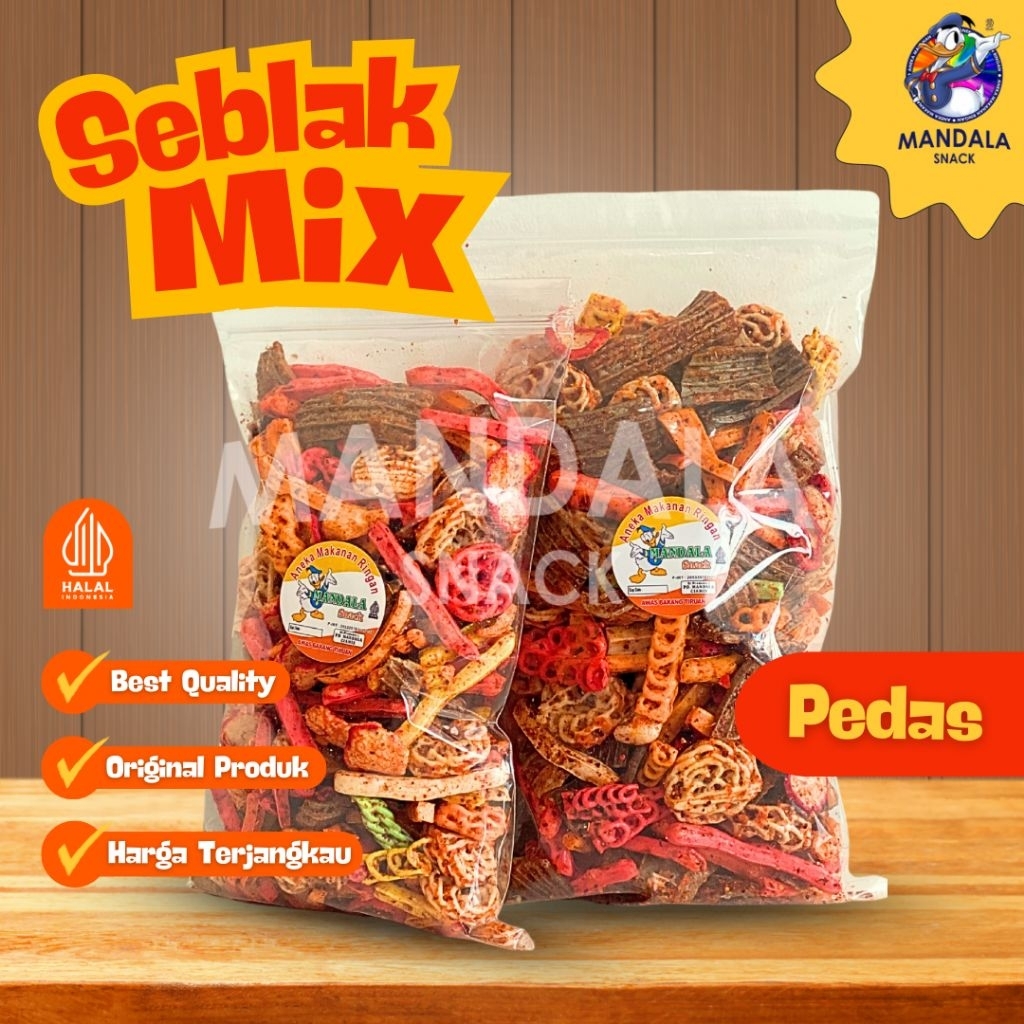 

SEBLAK MIX 500gr/1KG MANDALA SNACK
