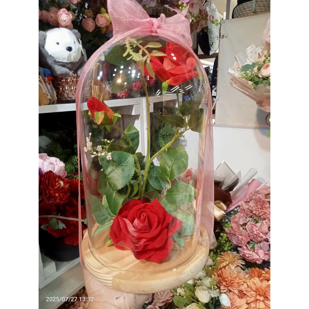 preserved velvet rose