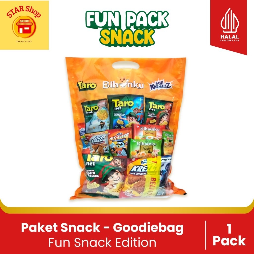

Paket Fun Snack Edition - Paket Hampers Anak - Free Kartu Ucapan
