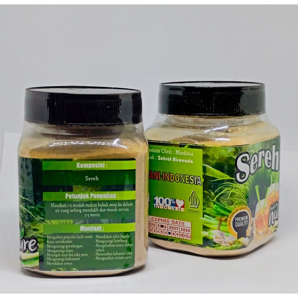 

Serai bubuk / sereh serbuk asli tanpa campuran fress