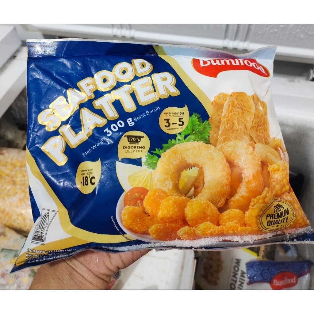 

BUMI FOOD SEAFOOD PLATTER 300GR